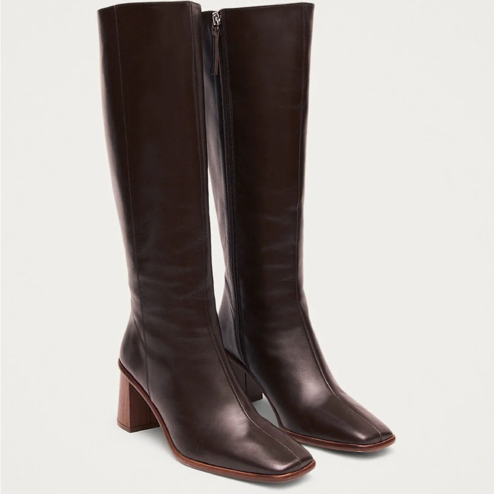 ALOHAS Burgundy Heeled Boots